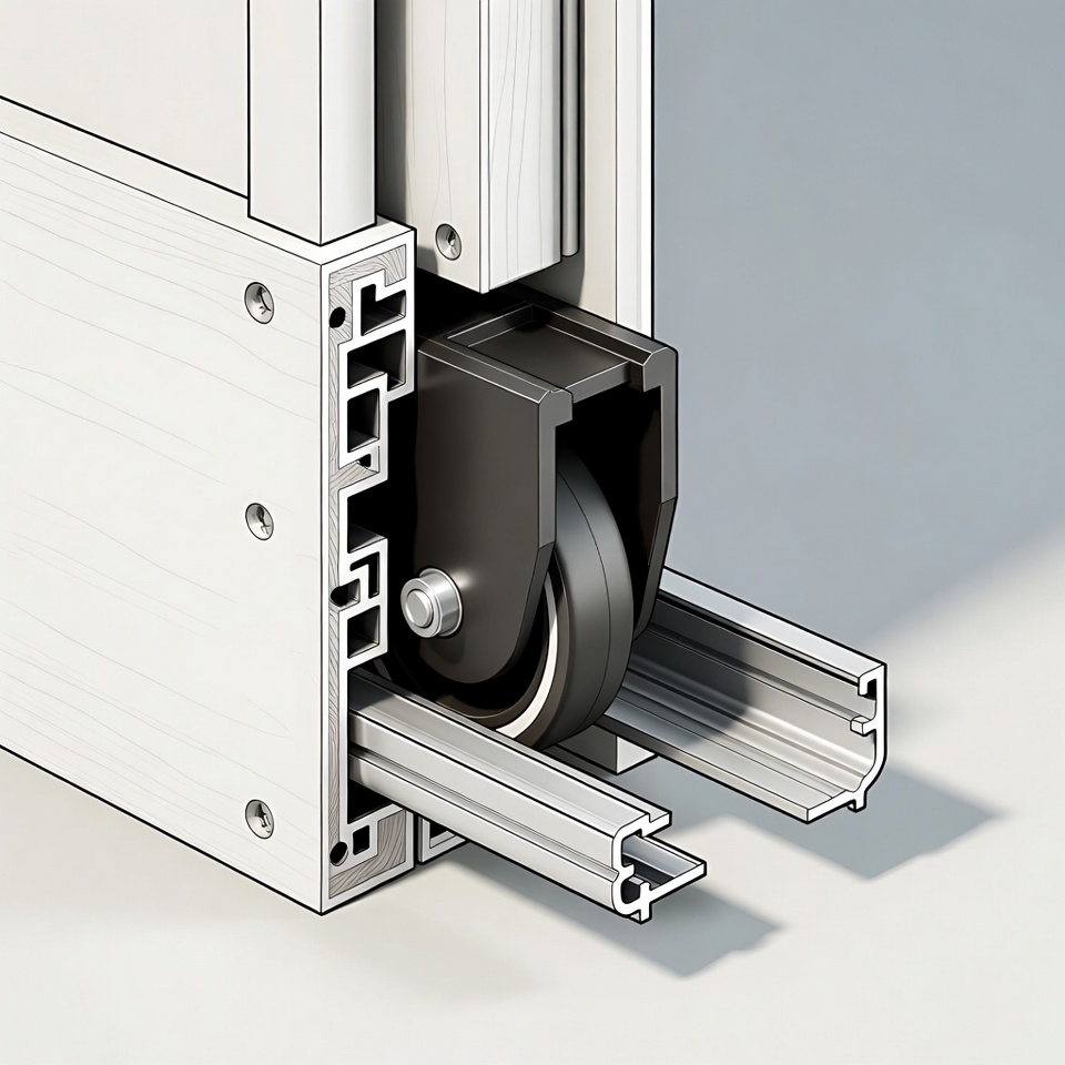  Skjutskärmsdörren glider inte? Experttips för att enkelt justera rullarna