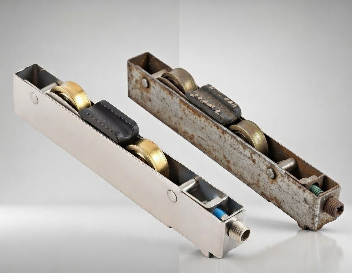  Skydda dina skjutdörrsrullar från väder och smutsskador