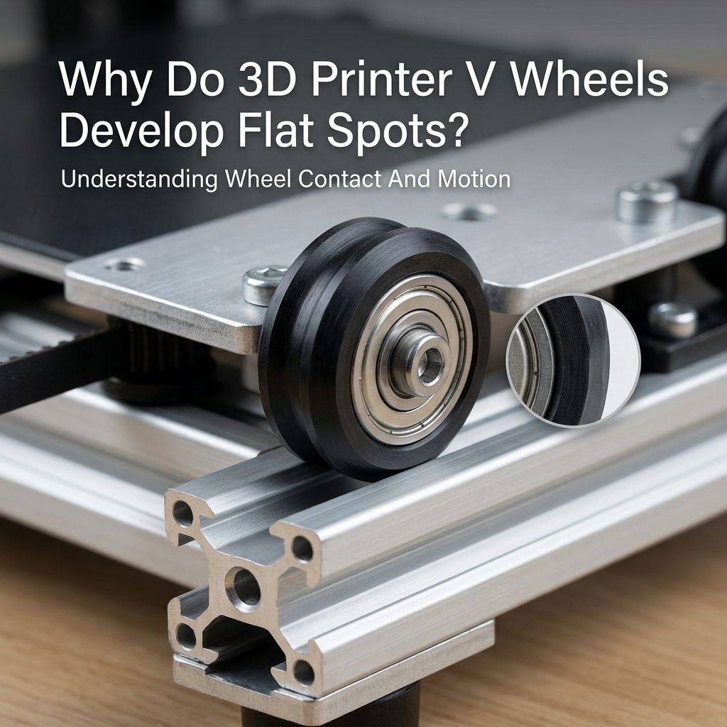  Varför utvecklar 3D-skrivare V-hjul platta fläckar